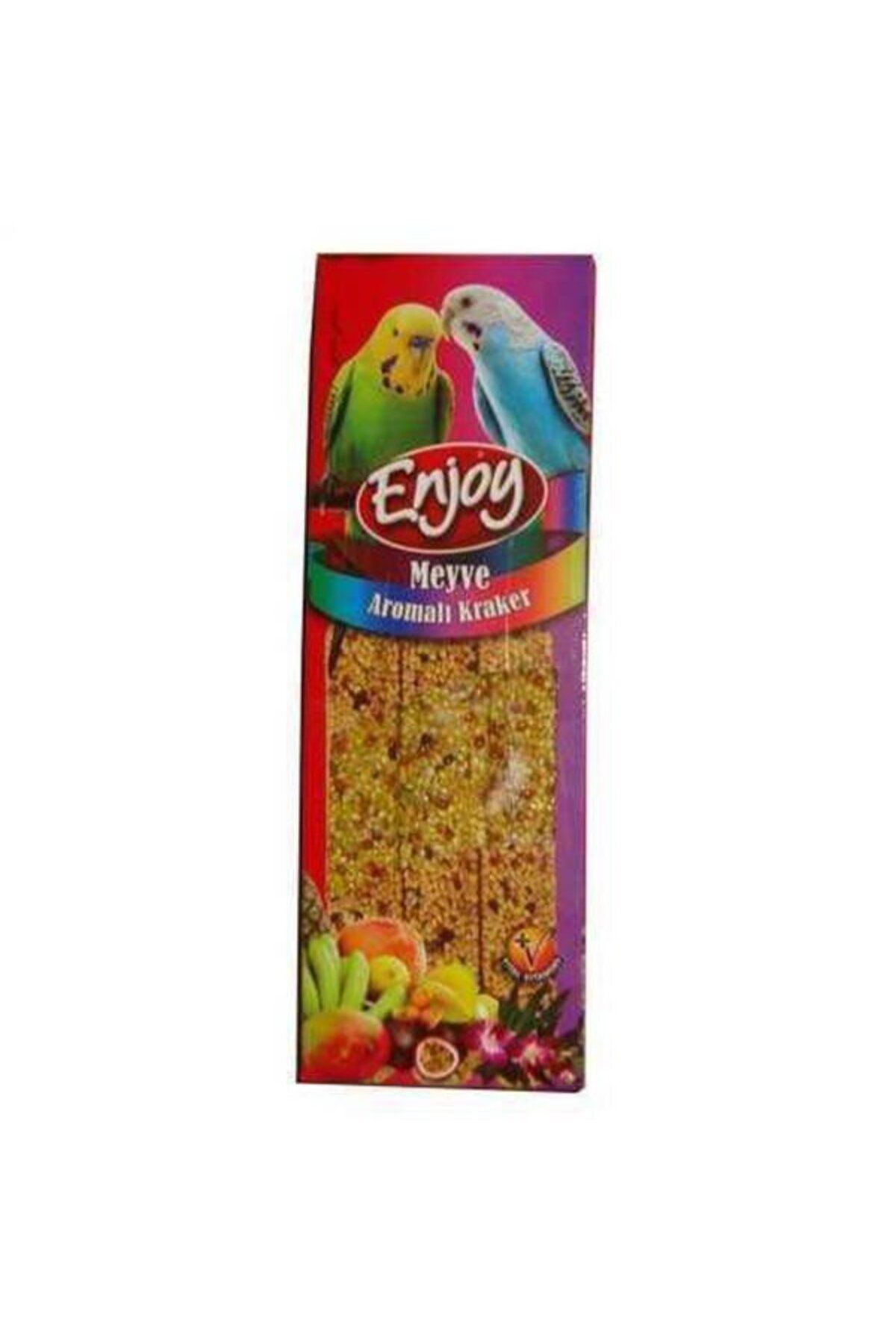 Enjoy Meyveli Kraker Kuş Yemi 100 gr 3 Lü - Tazemama Express