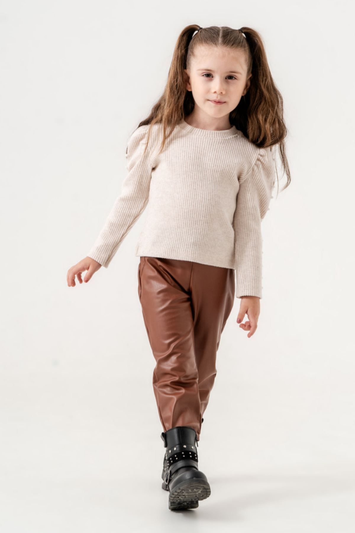 HAUSEkids-Cappadocia Girl's Set 1-9 Years - Latte 2