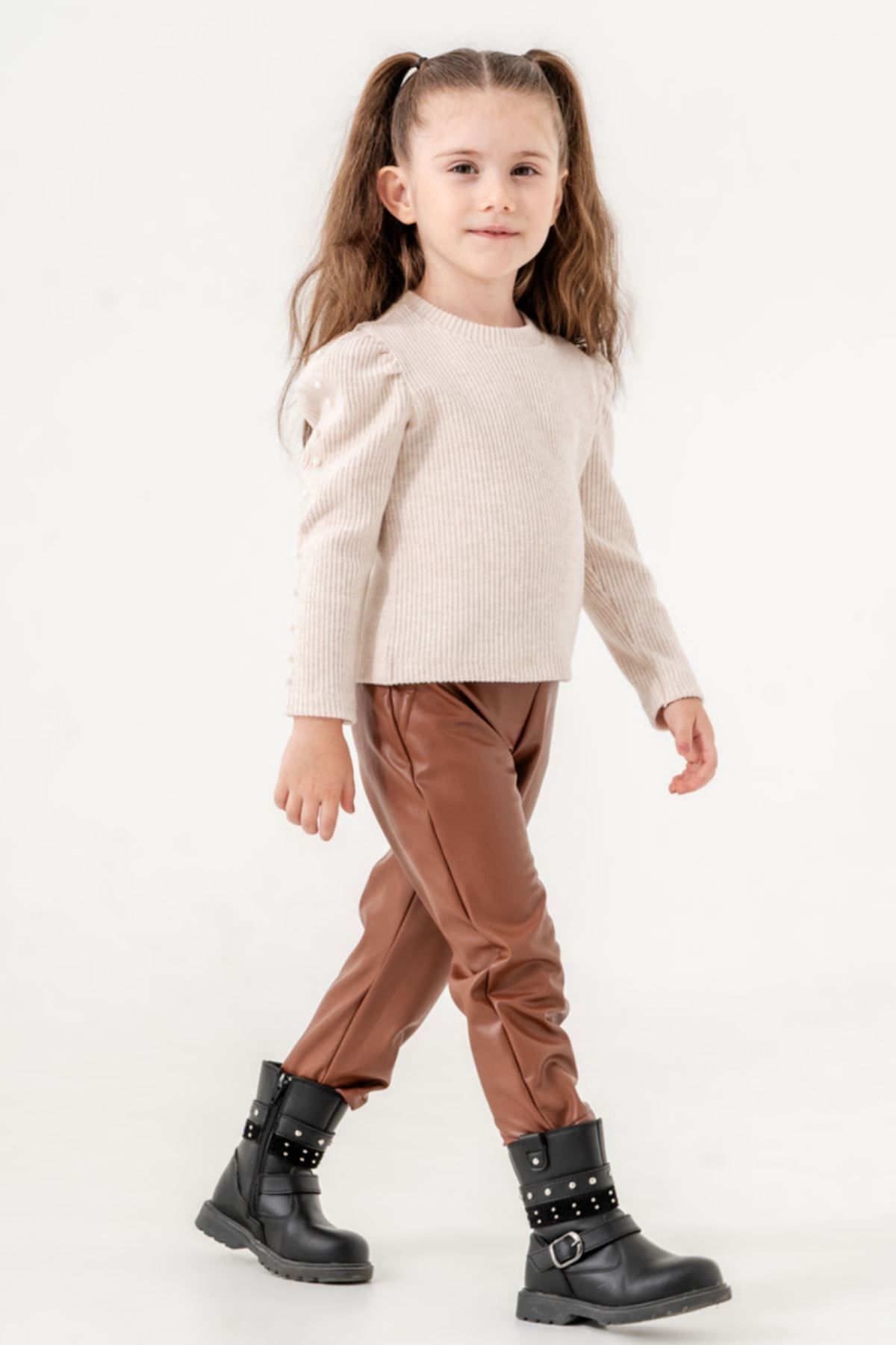 HAUSEkids-Cappadocia Girl's Set 1-9 Years - Latte 1