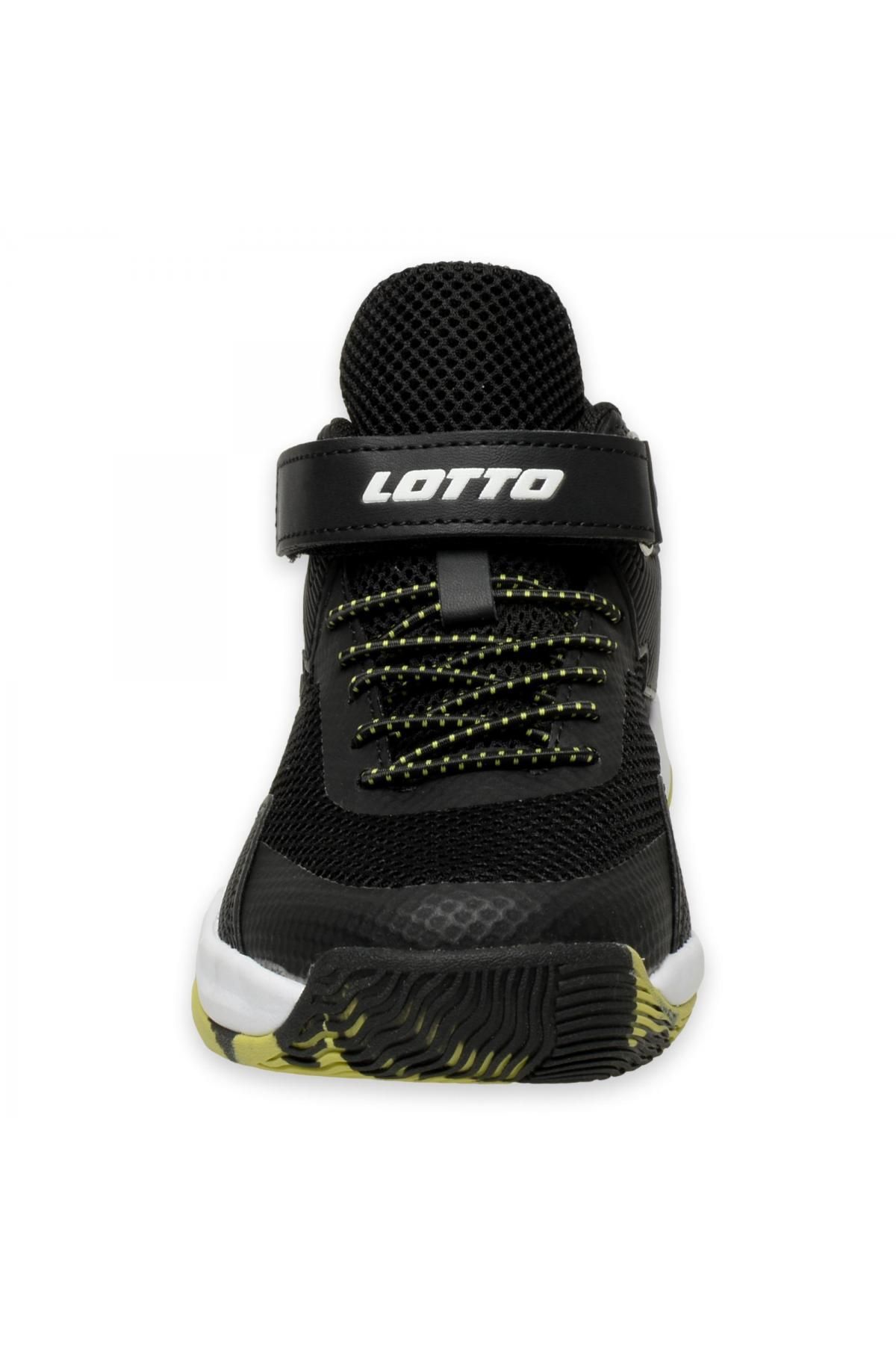 Lotto-4W Superior B Ps 4Pr Basketball Black Boy's Sports Shoes 3