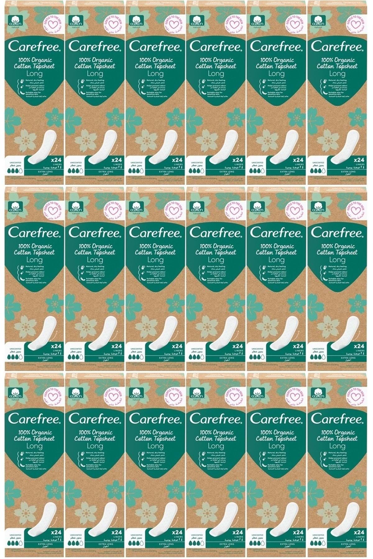 o.b. O.B Carefree Günlük Ped Organic Cotton Topsheet Uzun 432 Adet (18PK*24)