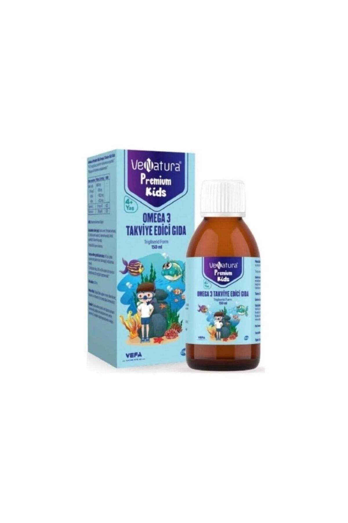 VeNatura Premium Kids Omega 3 Şurup 150 ml