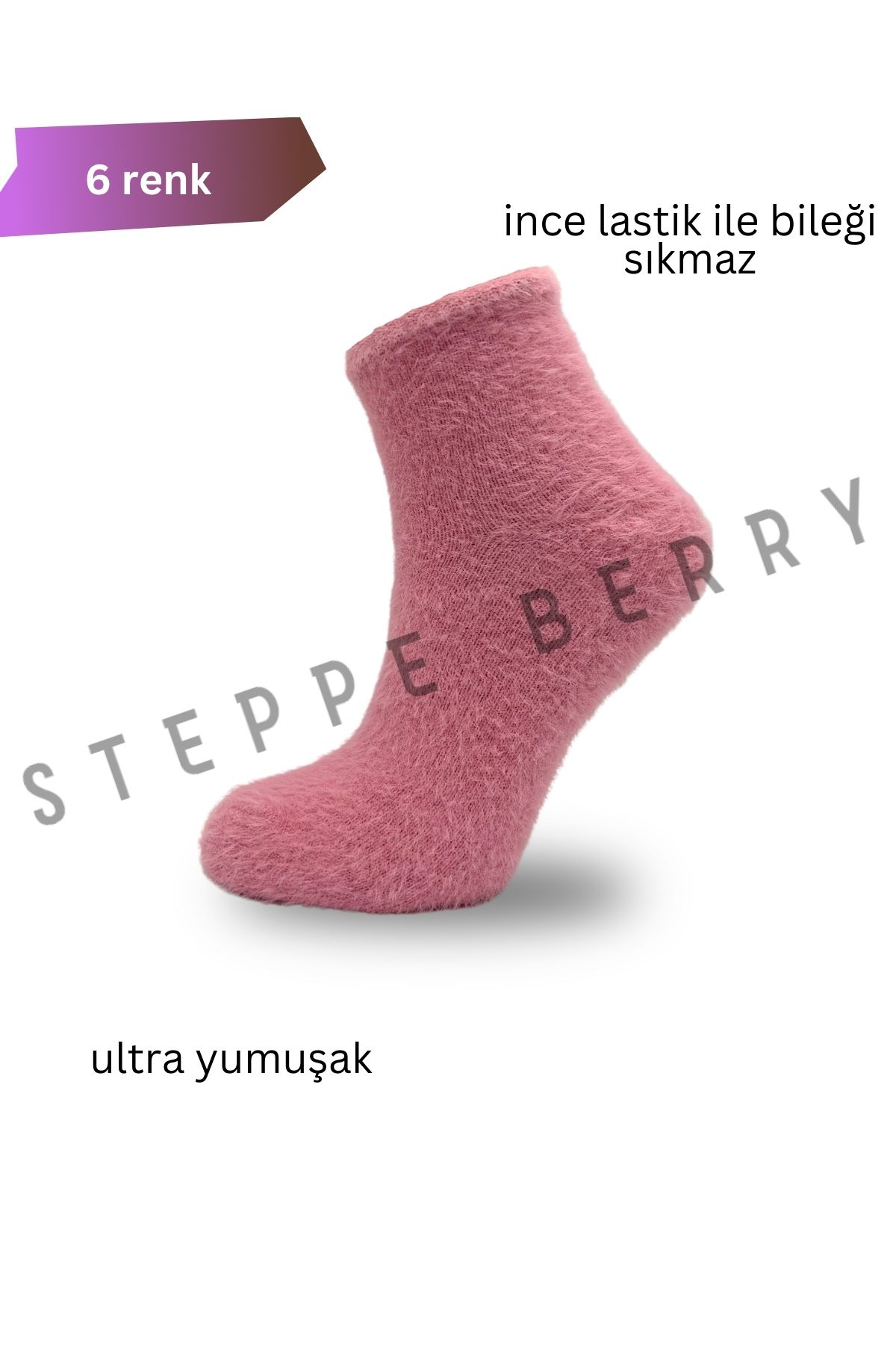 6'lı Soft Touch Sleep Socks