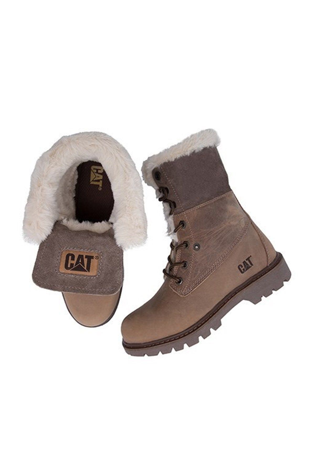 Cat-حذاء نسائي من Erpillar Utah Fur - 015z 101184 3