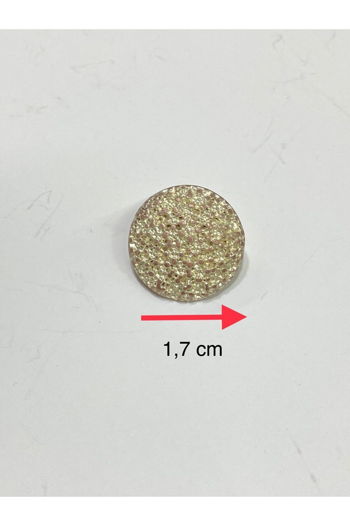 karantuhafiye-Cardigan vest button / design button / special plated button / Open Cappuccino set of 6 / 1.7 Cm 6