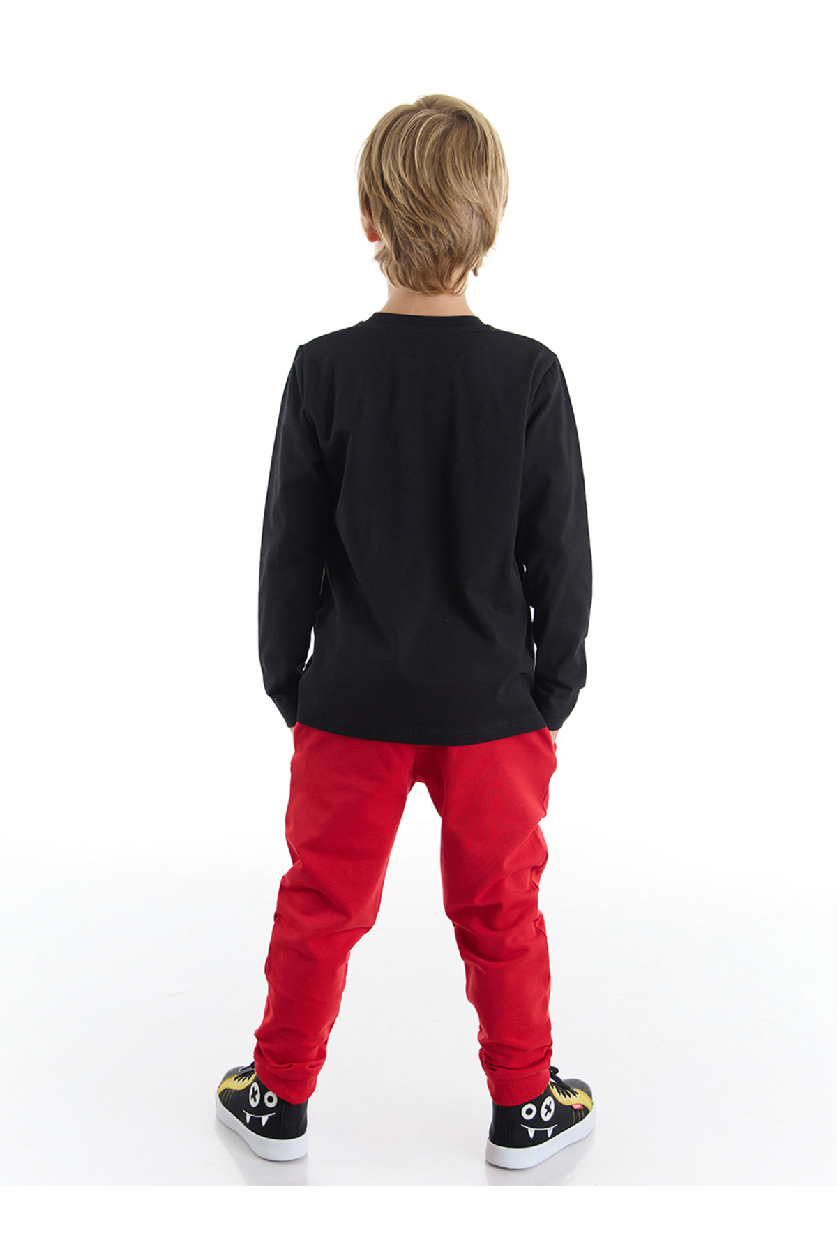 Denokids-Újévi szarvasfiú pólónadrág szett 2