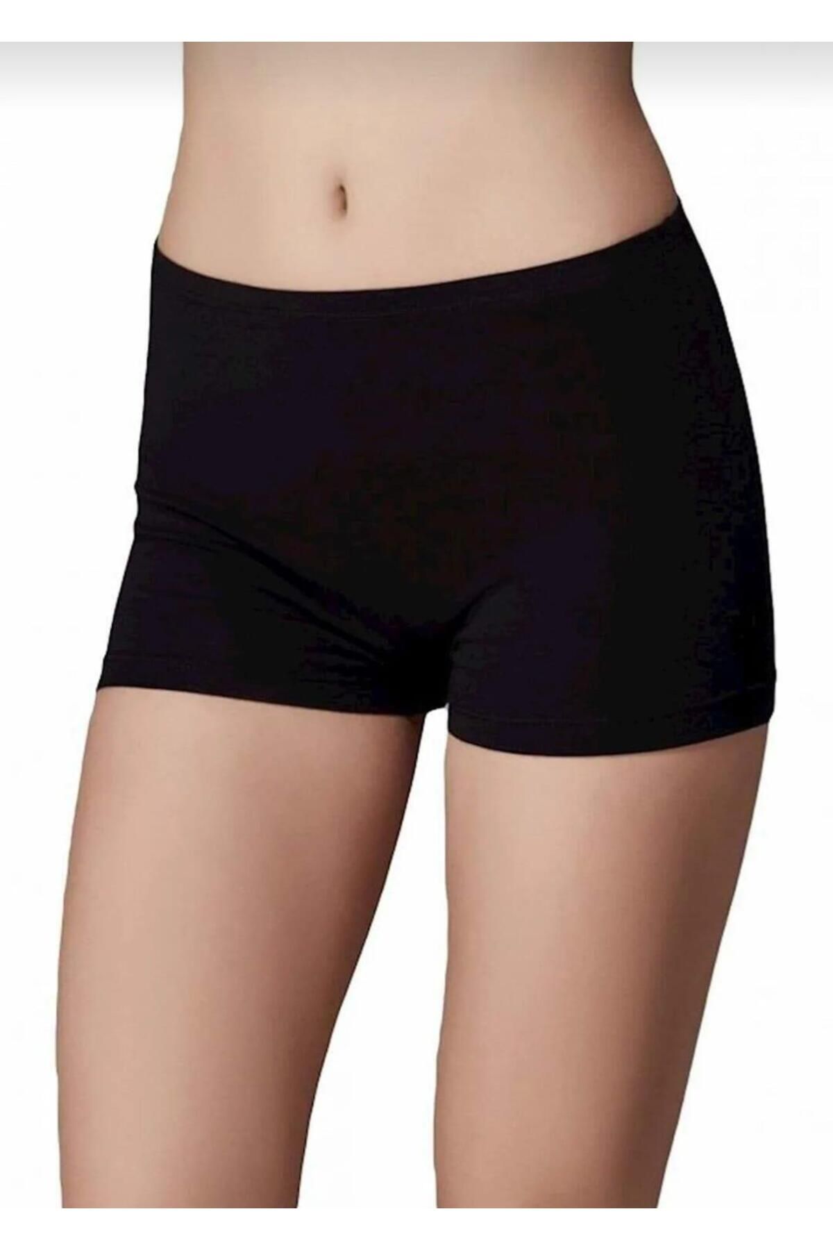 Berrak-2101 Model Women's Boxer Shorts - Pack of 6 1