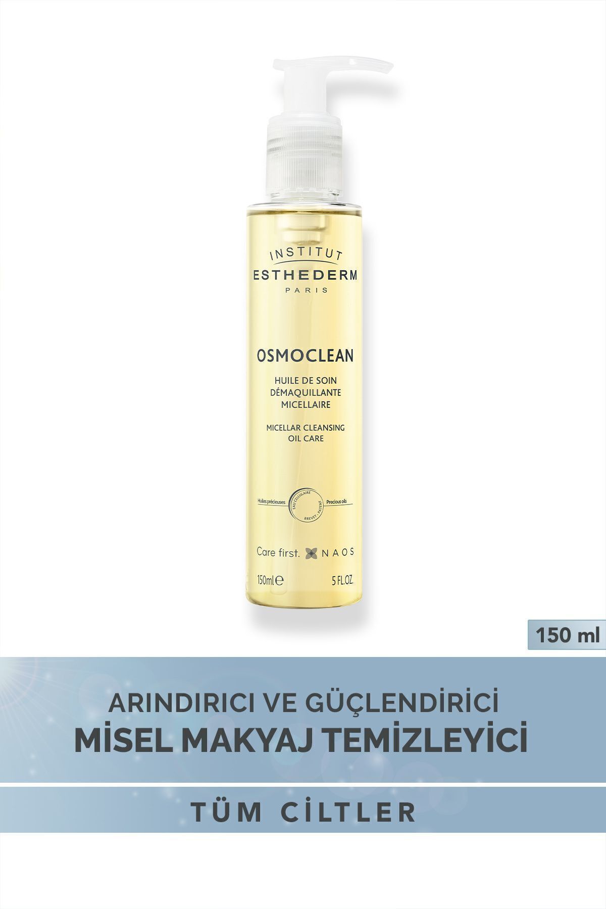 Institut Esthederm Zengin ve Yumuşak Dokusu İle Derinlemesine Arındıran Makyaj Temizleyici 150ml