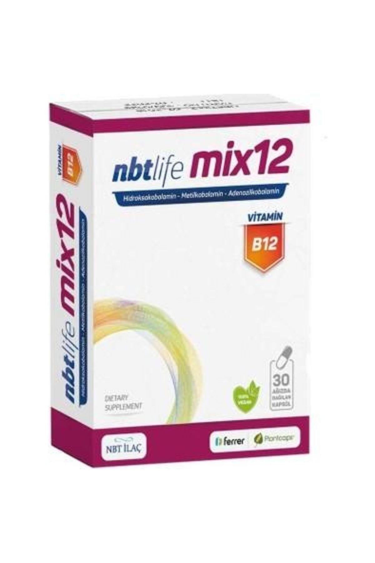 Nbt İlaç Life Mix Vitamin B12 30 Kapsül