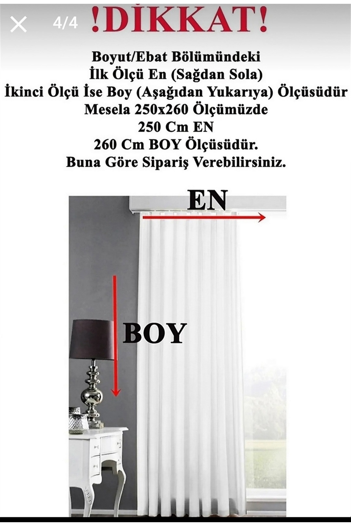 Karesi Büyük Yıldızlı Beyaz Sık Pileli 1x3 Tül Perde fotoğrafı 7 (önizleme)