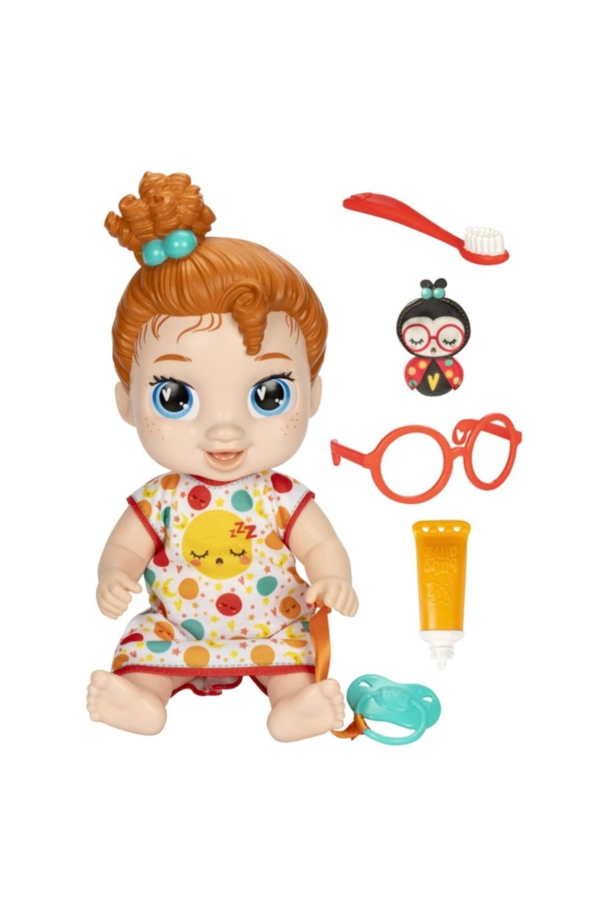 Baby Alive Kızıl Saçlı Uykucu Bebeğim F9965 fotoğrafı 2 (önizleme)
