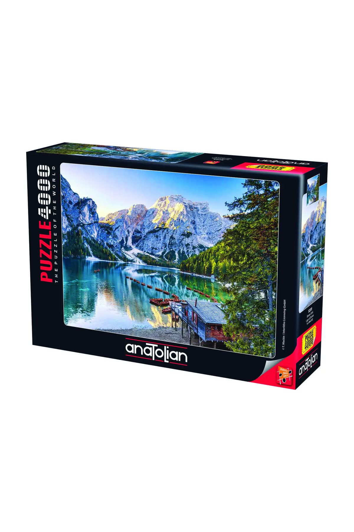 Anatolian Puzzle 4000 Parça Braies Gölü 5205