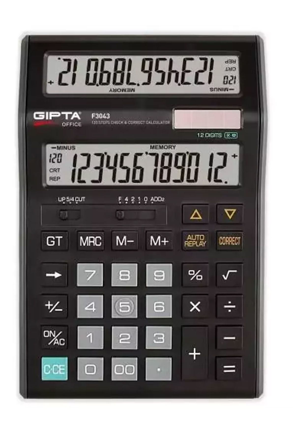 Kapamarka Gıpta F304300 12 Hane Hesap Makinesi Masa Tipi