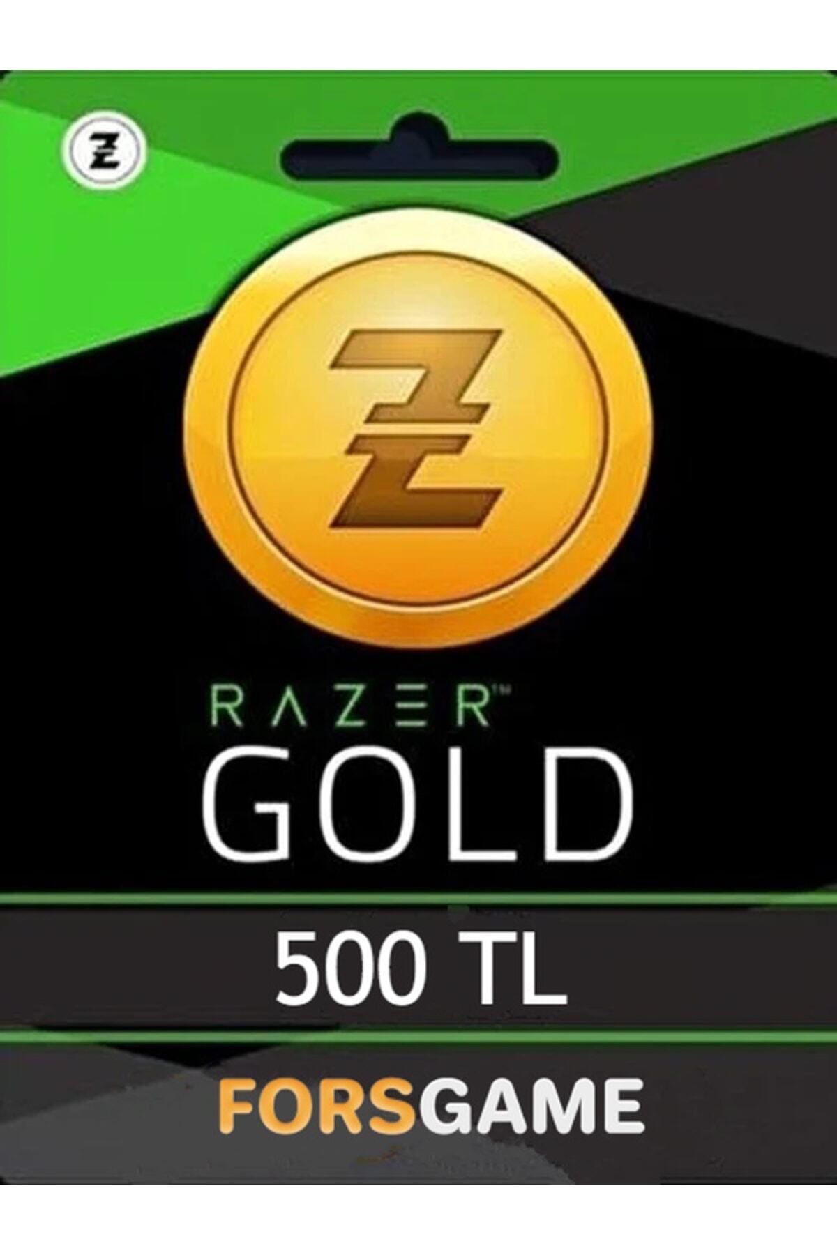 fors game Razer Gold Pin 500 Tl