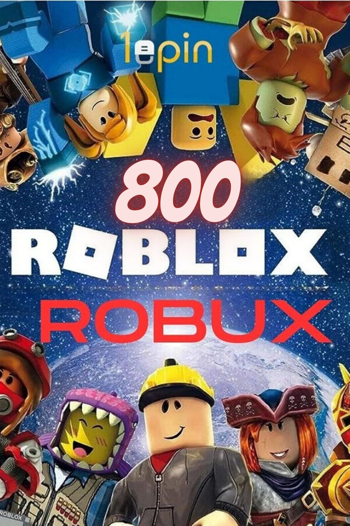 1epin Roblox 800 Robux Hediye Kartı