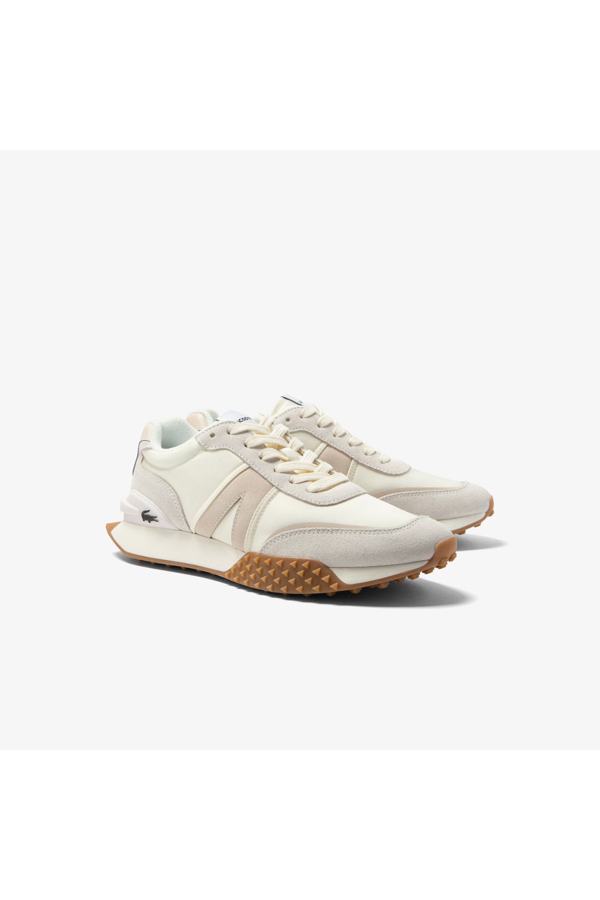 اسنیکر آبی مردانه کفش ورزشی بژ L Spin Deluxe Lacoste