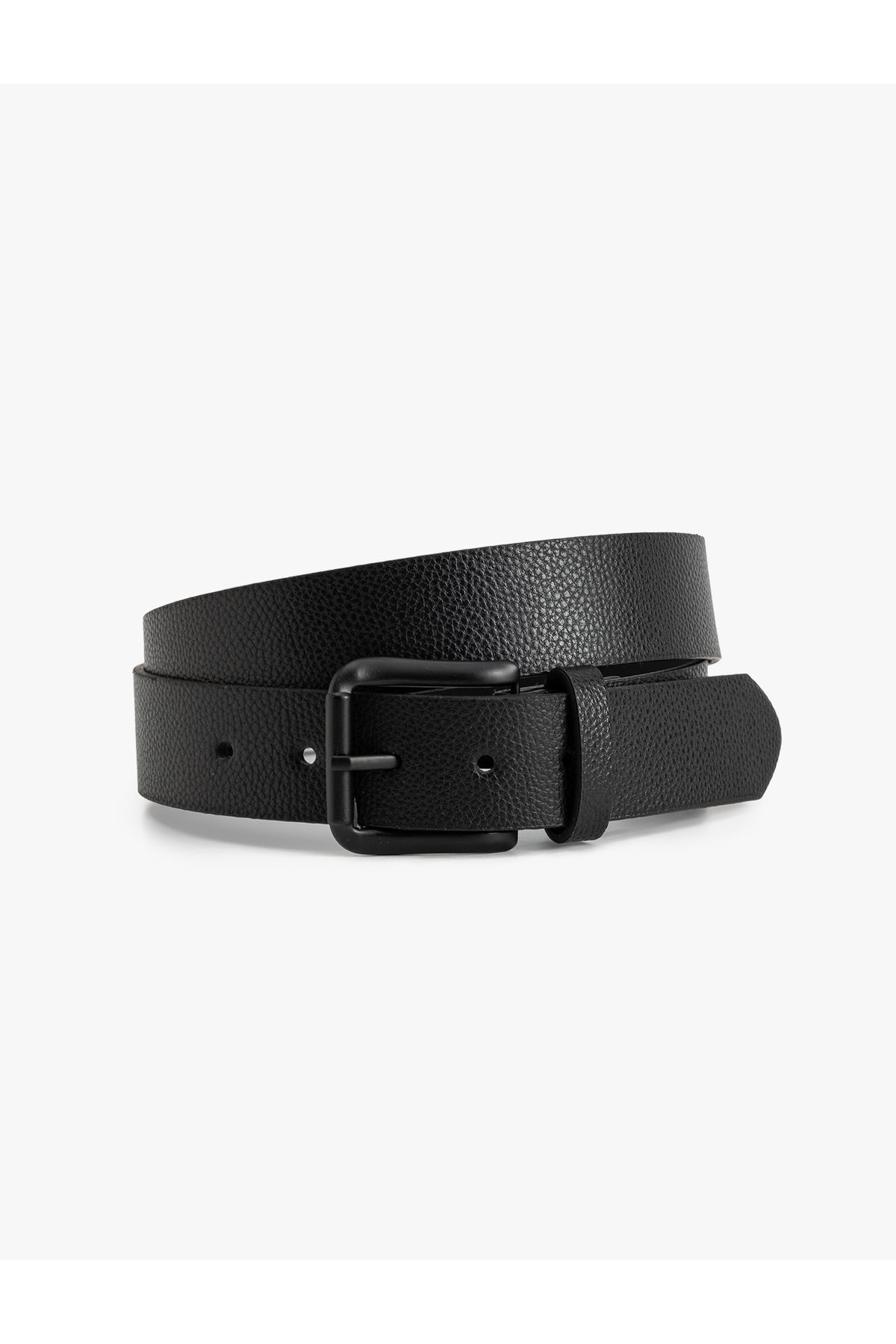 Koton-Faux Leather Belt - Buckle 1