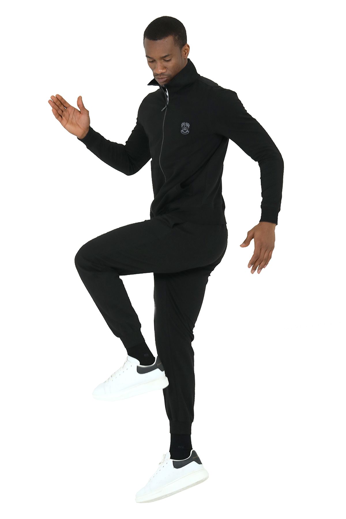 ست پیژامه مردانه DS GROOM TRACKSUIT TEAM مشکی Damat