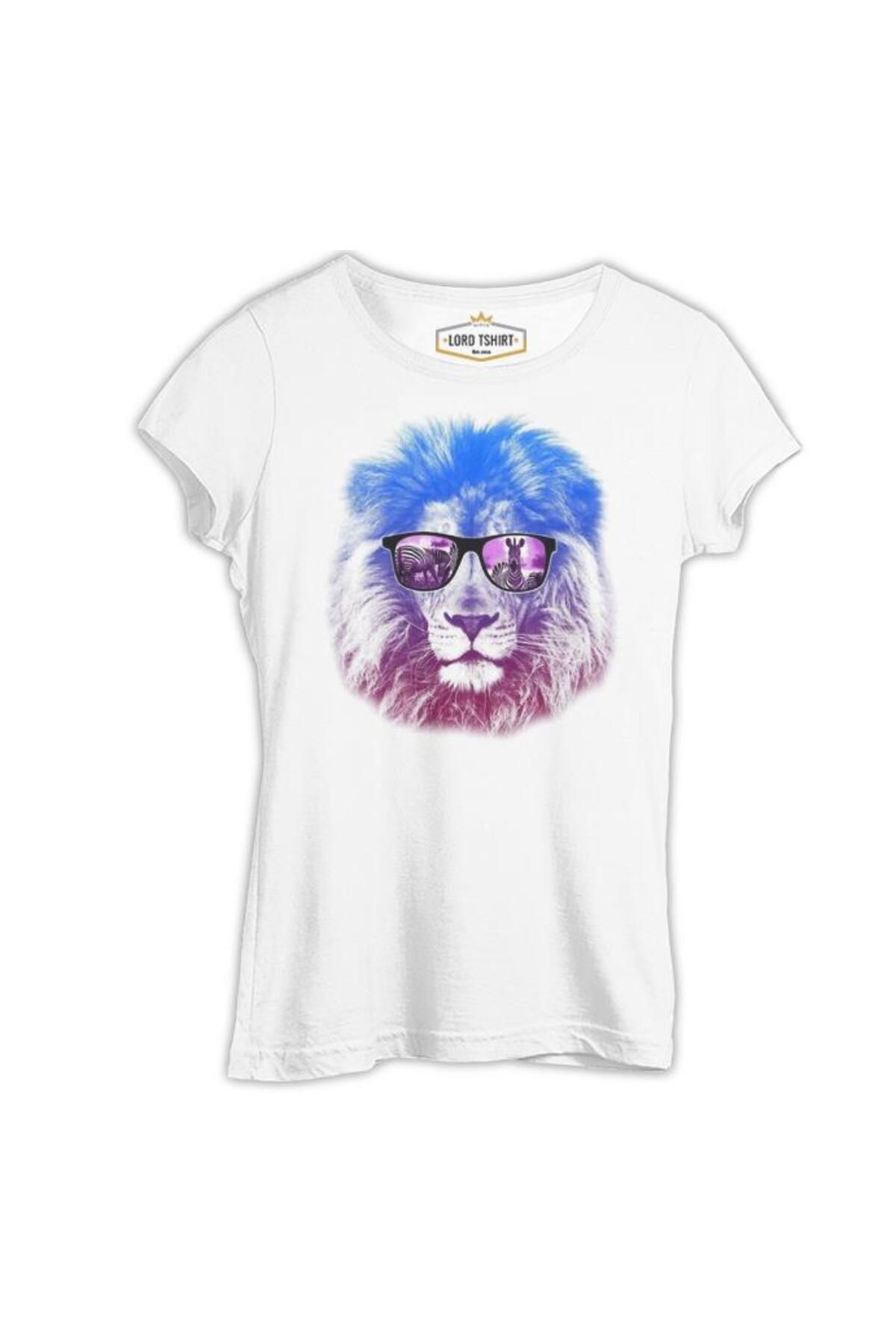 Lord T-Shirt-Summer - Lion White Women's T-Shirt 1