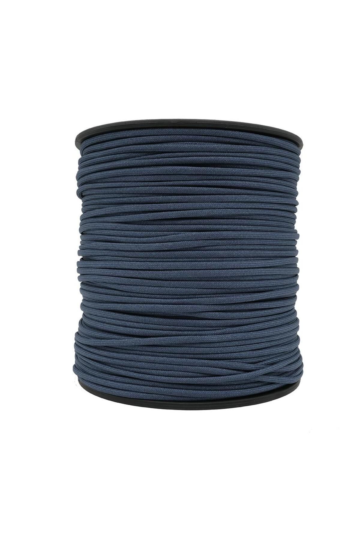 PARACORD-Light Navy Blue Rope 4 mm - 10 Meters No:114 1