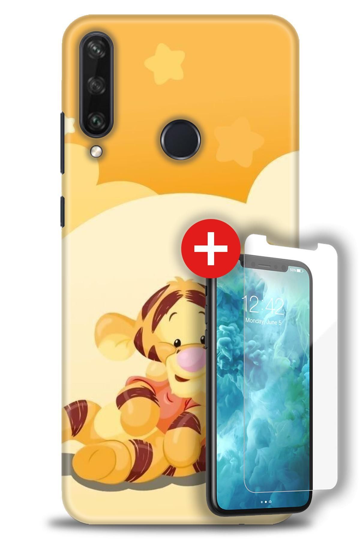 kılıfevreni Huawei Y6P Kılıf HD Baskılı Kılıf + MAT DAVİN KIRILMAZ EKRAN KORUYUCU n (45)