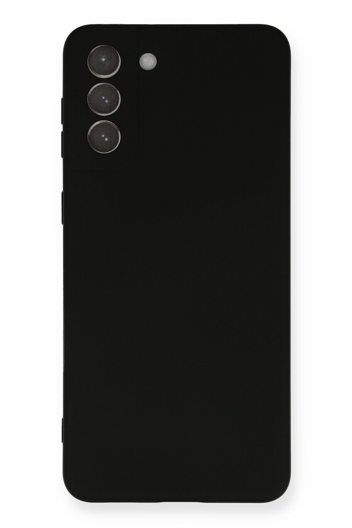 NewFace Galaxy S21 Plus Uyumlu Kılıf Nano içi Kadife Silikon - Siyah ZRNET