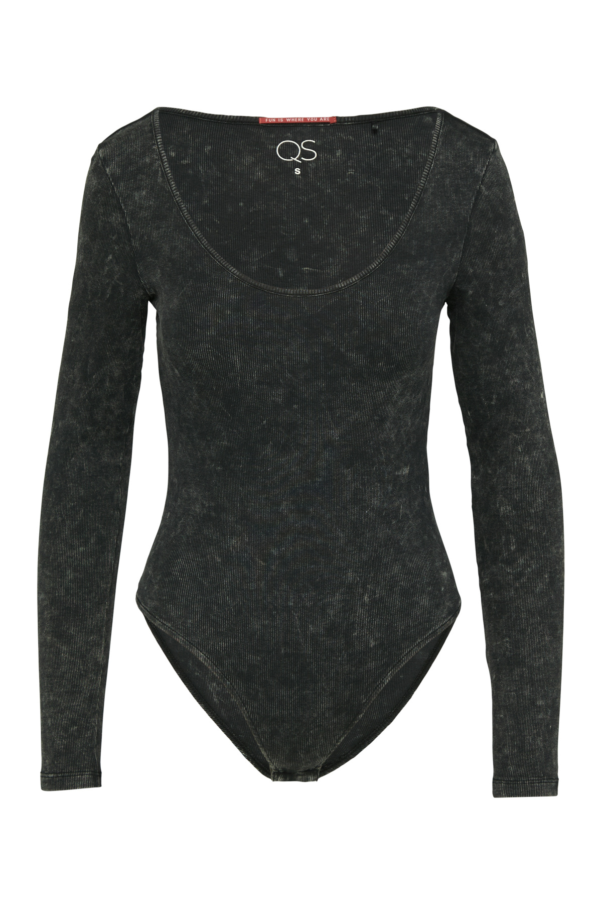 QS by s.Oliver-Dámské ležérní body – kulatý výstřih, měkký materiál 1