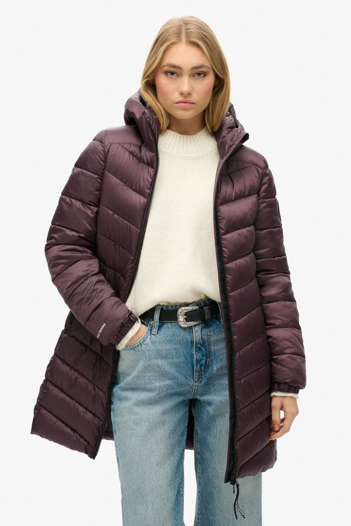 SUPERDRY-HOODED FUJI MID PADDED JACKET 2
