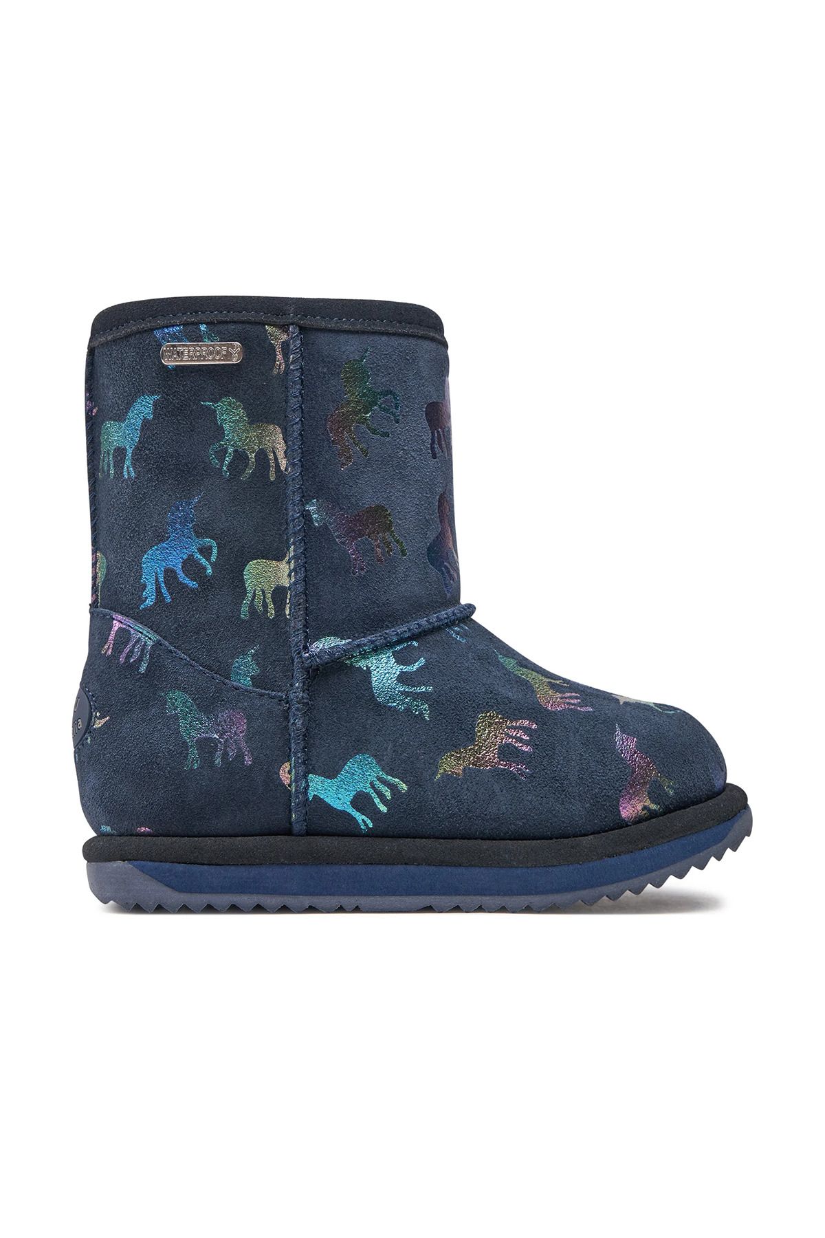 EMU Australia-Unicorn Bromby - Rainbow Design 1