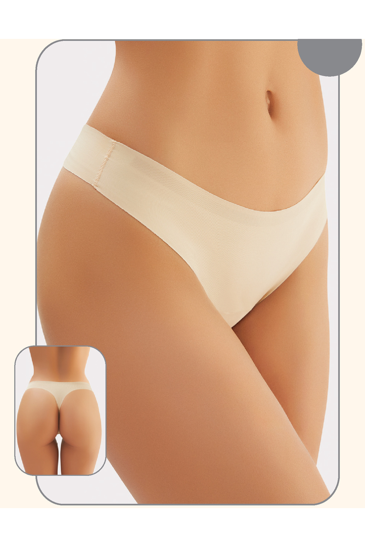 ESAYES Miss Flex Ten Lazer String Tanga Külot 6010