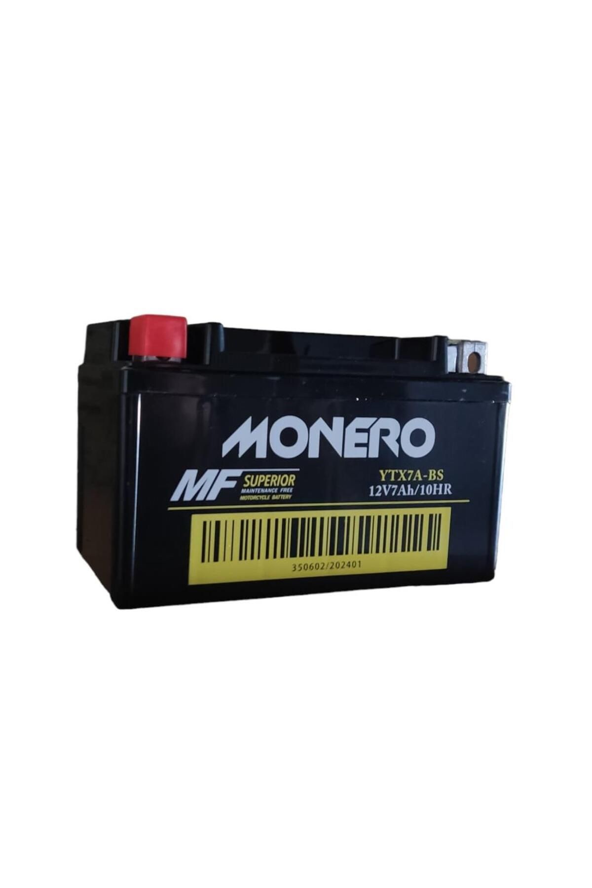 monero 12v 7ah (ALÇAK) Akü (YTX7A)