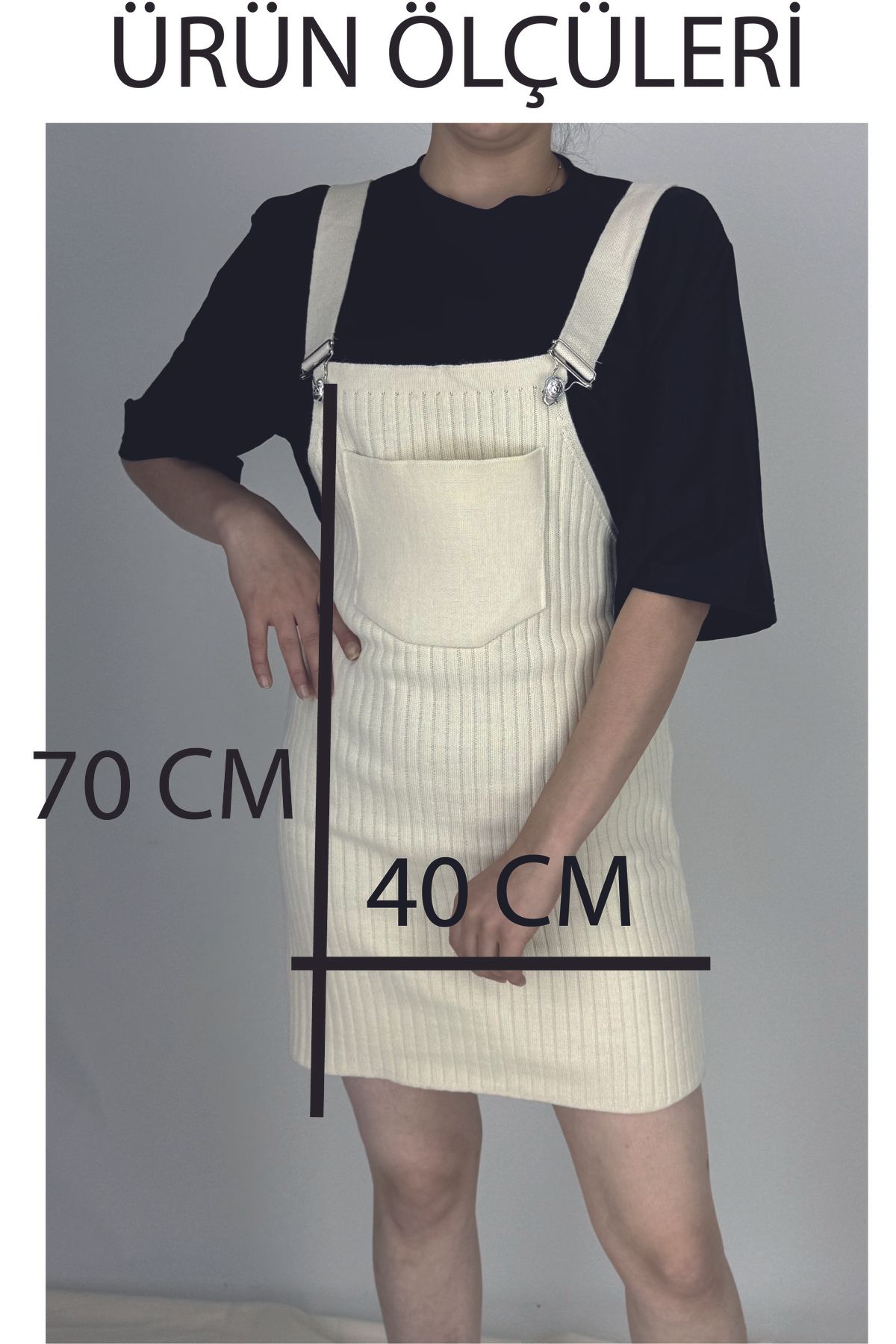 SHARON MODA-Women's Stripe Pattern Slopet with Pocket and Strap 6