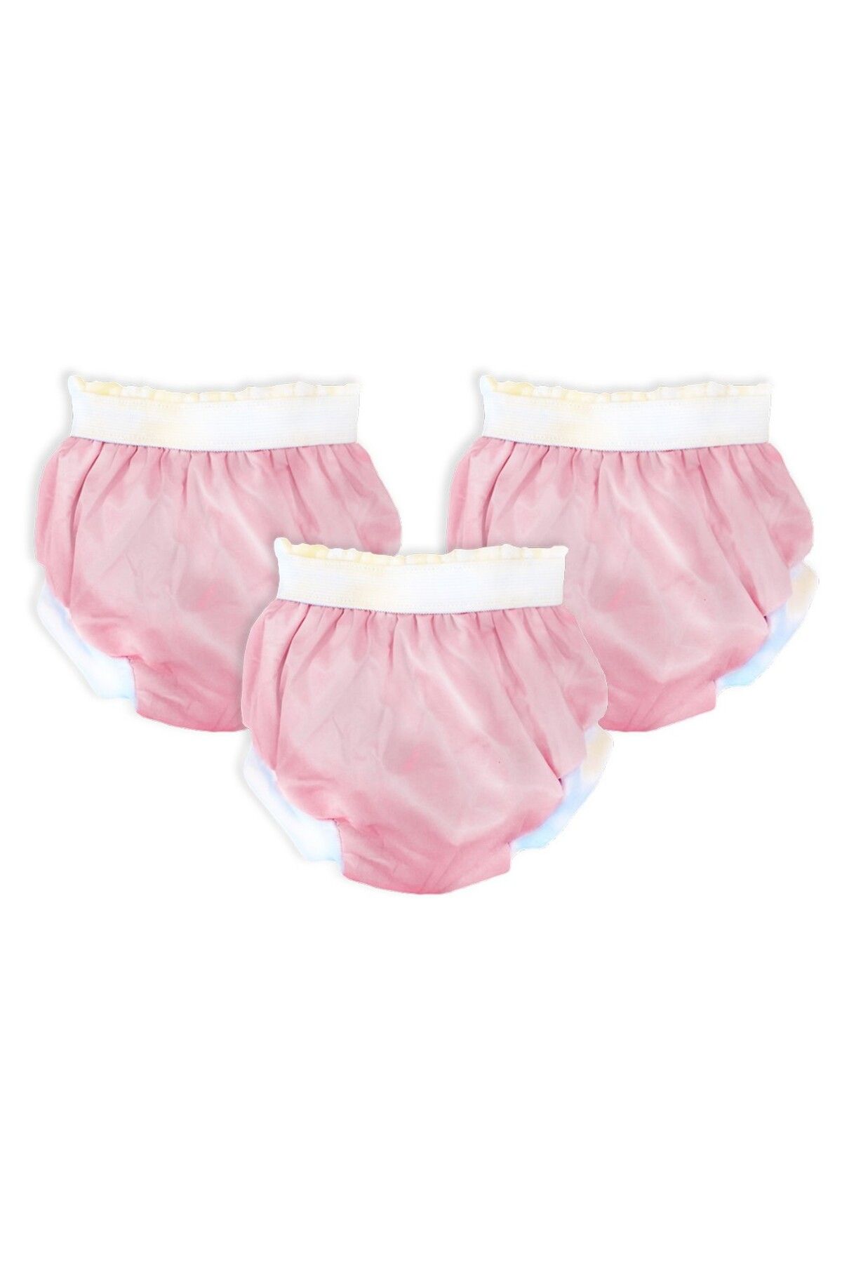 Pierre Cardin doremodam Pierre Cardin 3'lü Alıştırma Külodu 10-15kg - Pembe