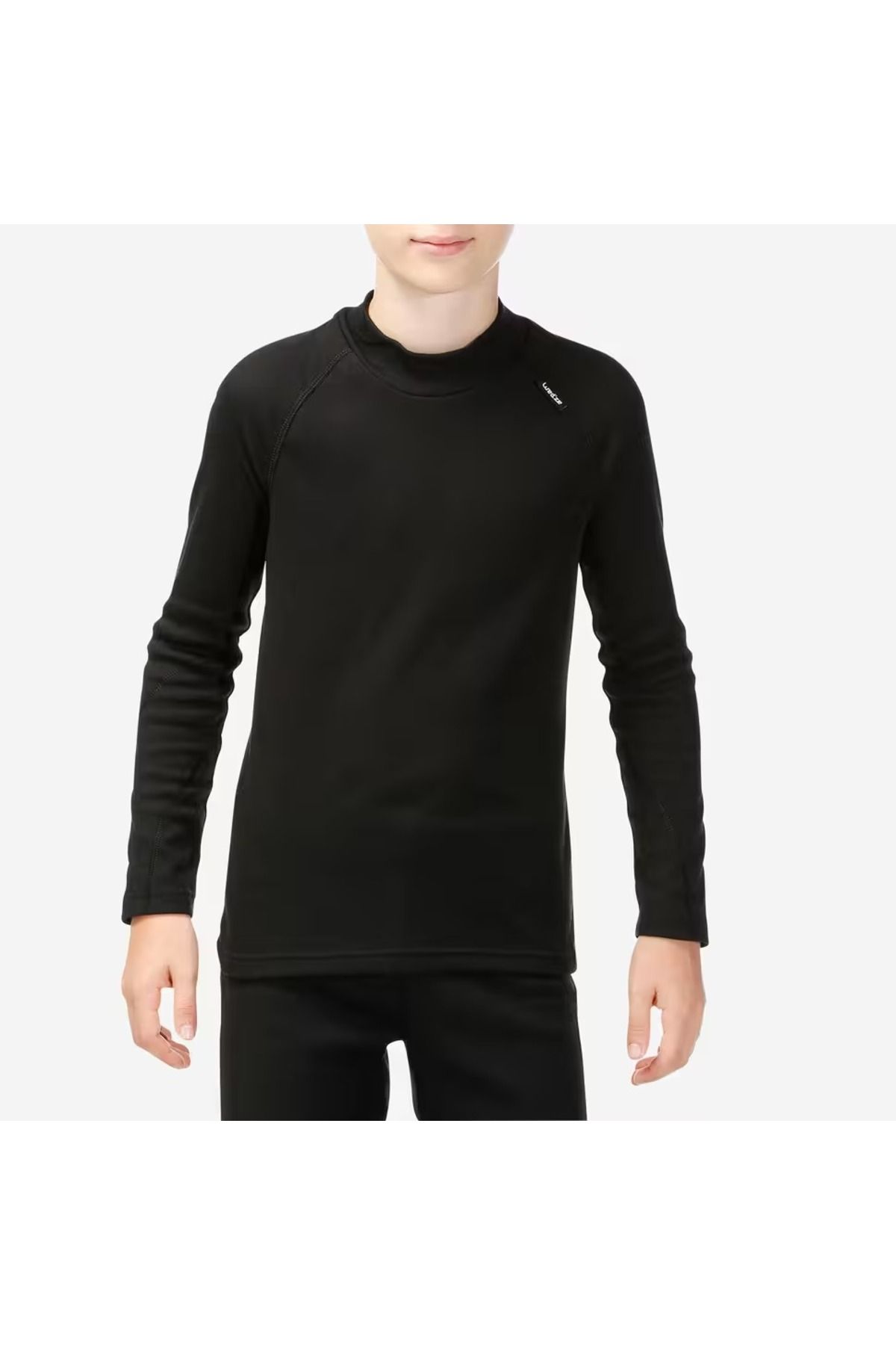 Decathlon-Children's Thermal Top Ski Thermal Underwear - Black - Bl 100 1