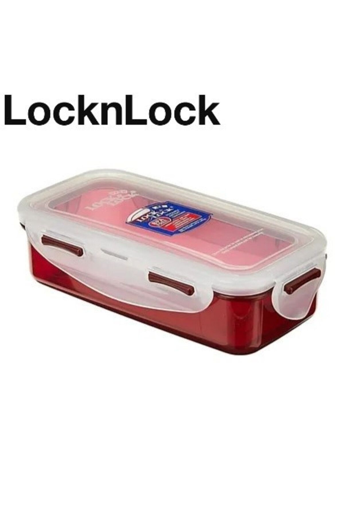 locknlock-3PC Insulated Lunch Bag Set - Red, Airtight and BPA-Free Containers with Water Bottle 4