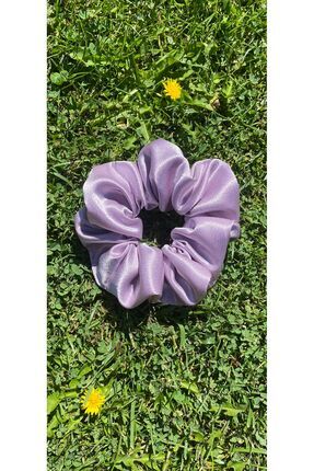 Flower El Yapımı Saten Saç Tokası