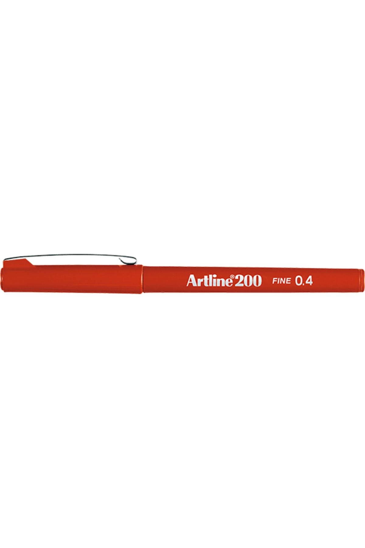 artline 200 Fineliner 0.4mm Keçe Uçlu Kalem Koyu Kırmızı