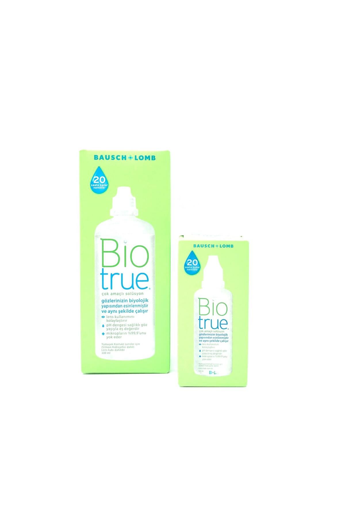 Biotrue Bio True Çok Amaçlı Solüsyon 300ml +60ml Seyahat Boy