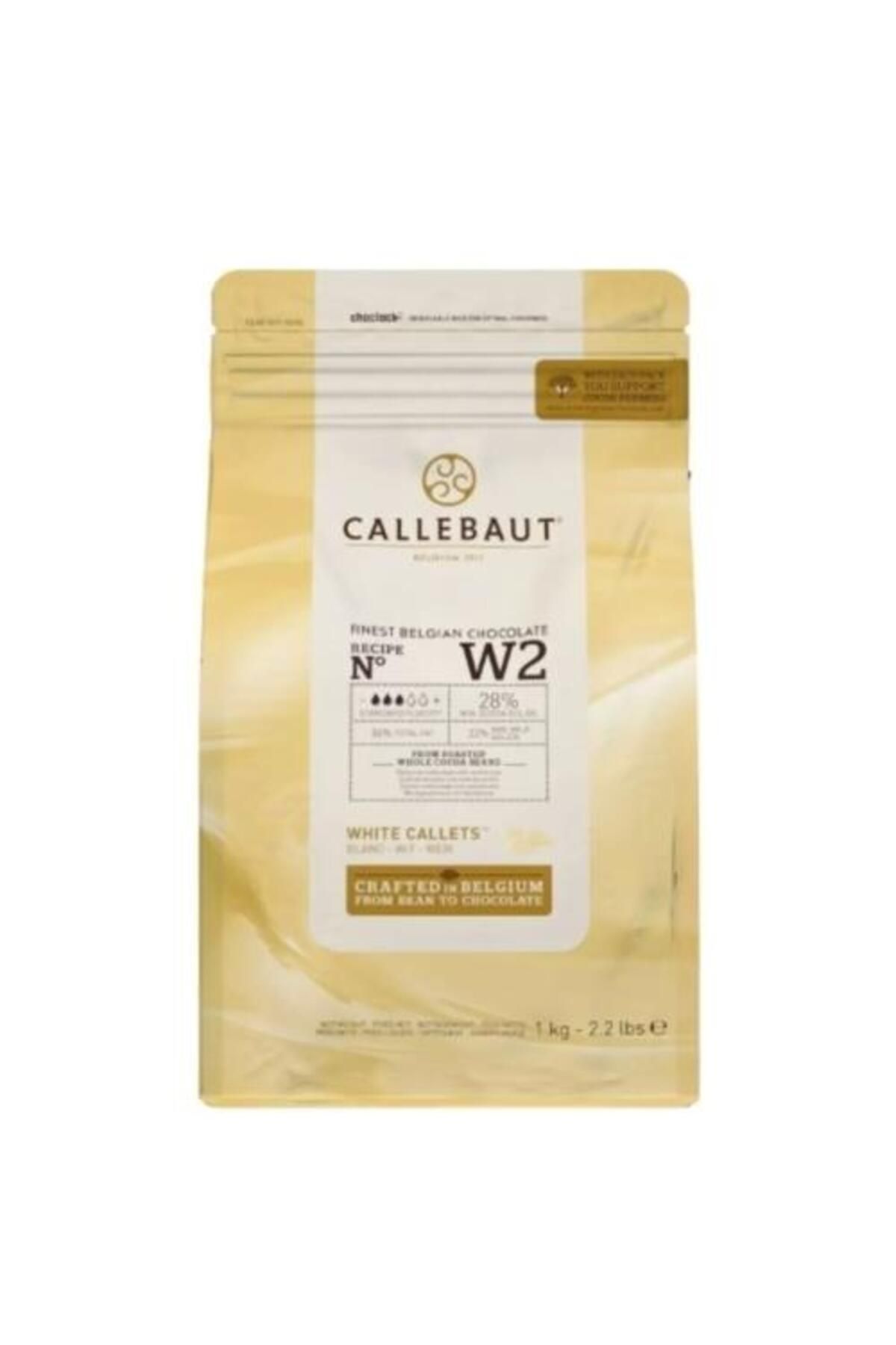 Callebaut Beyaz Damla Kuvertür Çikolata 1 Kg