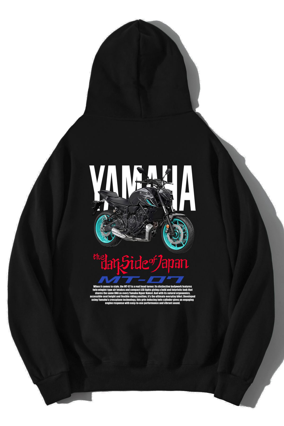 BRZ Collection Unisex Oversize Yamaha MT-07 Hoodie