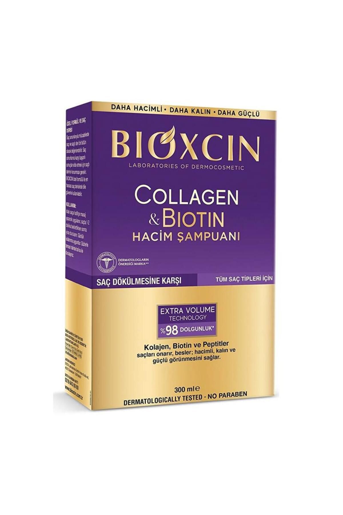 Collagen Biotin Saç Dökülmesine Karşı Şampuan 300 ml