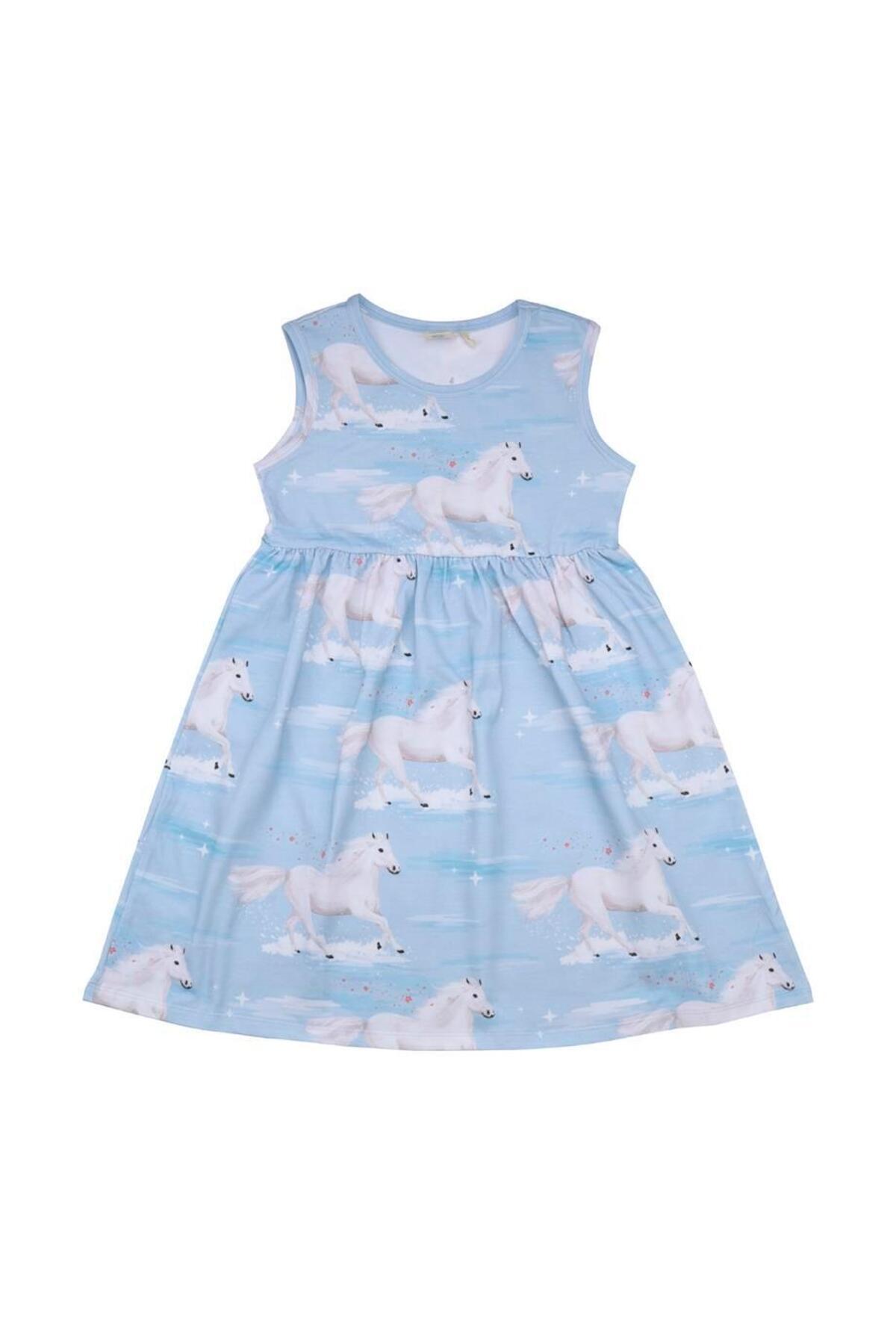 Walkiddy Beyaz At Desesnli Bebek Elbise fotoğrafı 7 (önizleme)