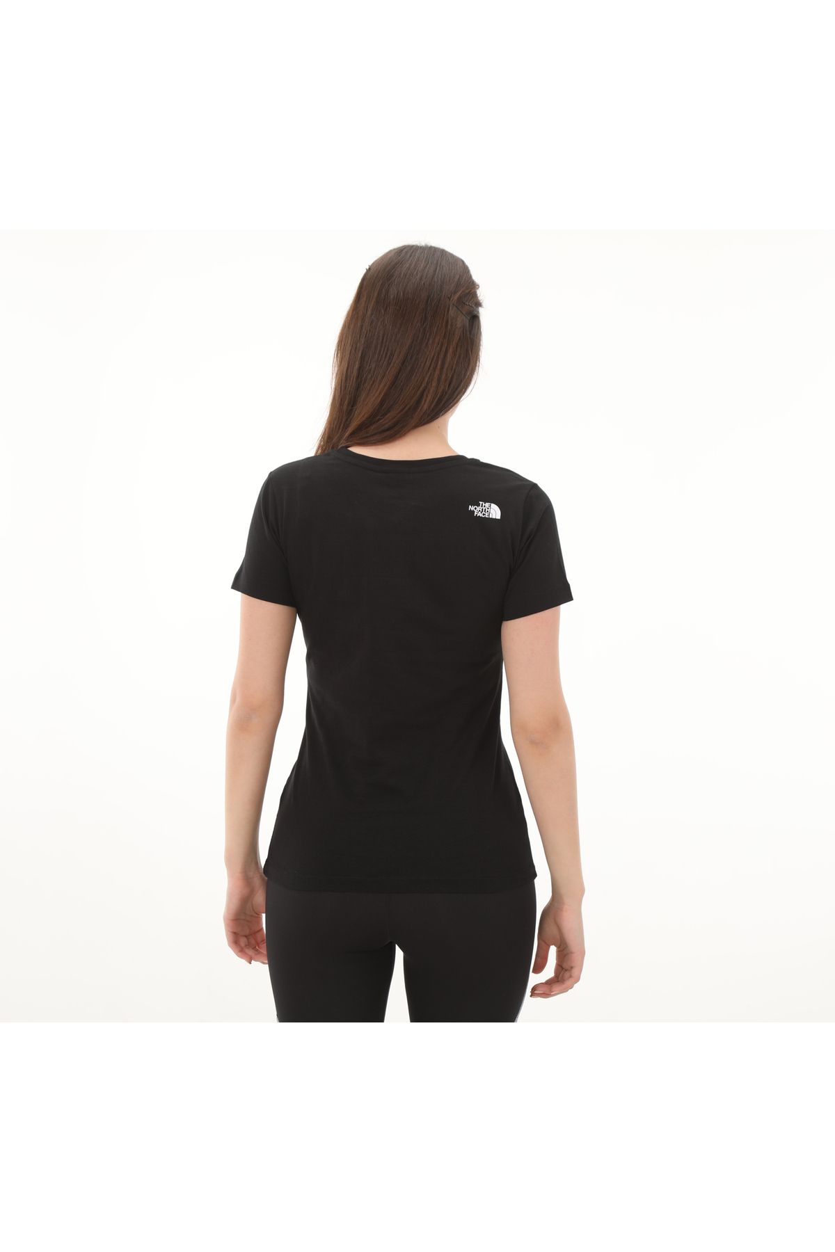 THE NORTH FACE-W S-s Easy Tee F0a87n6jk31-r Women's Black T-shirt 3