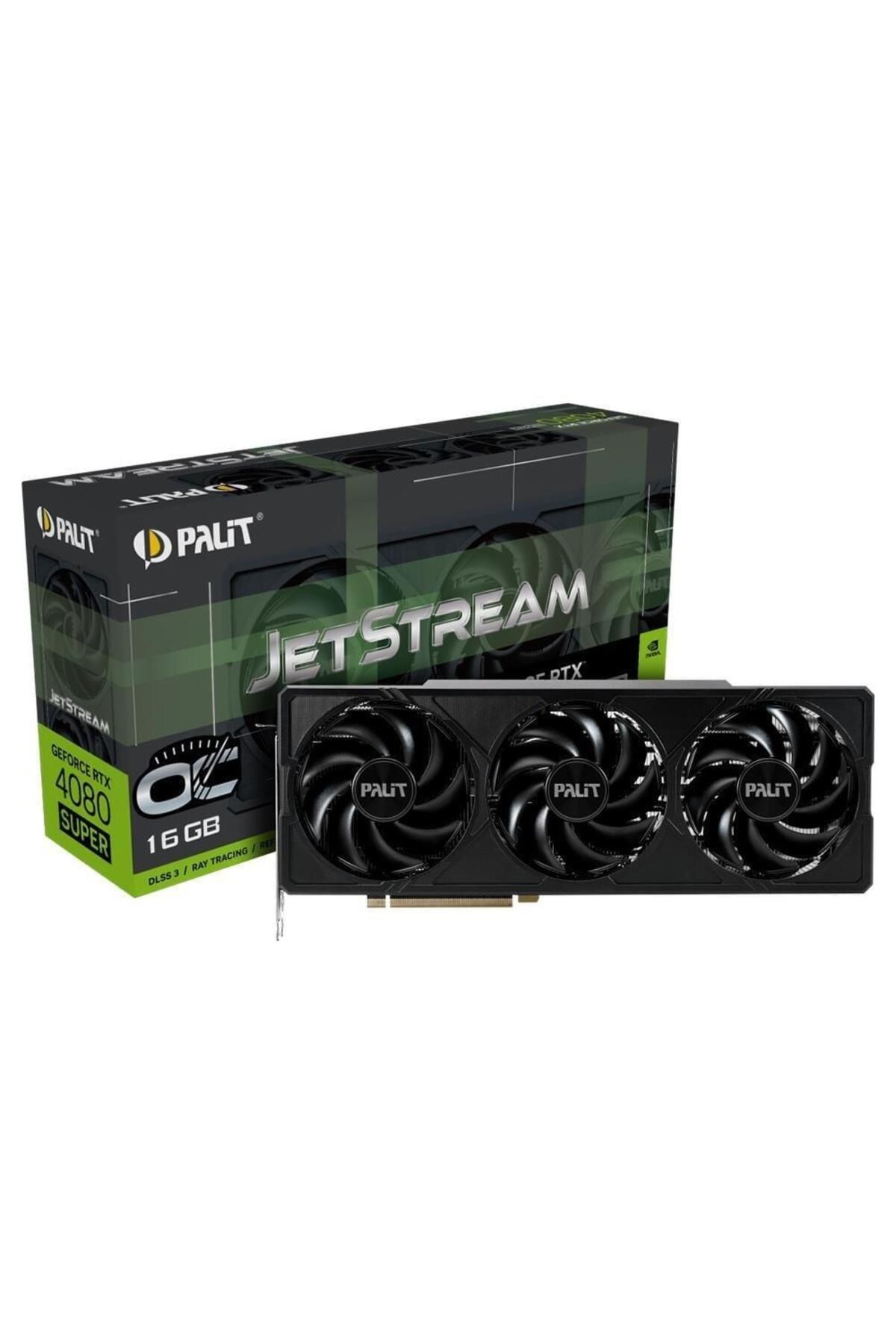 PALIT Rtx4080 Super Jetstream Oc 16 Gb Gddr6x 256 Bit Ekran Kartı Ned408ss19t2-1032j