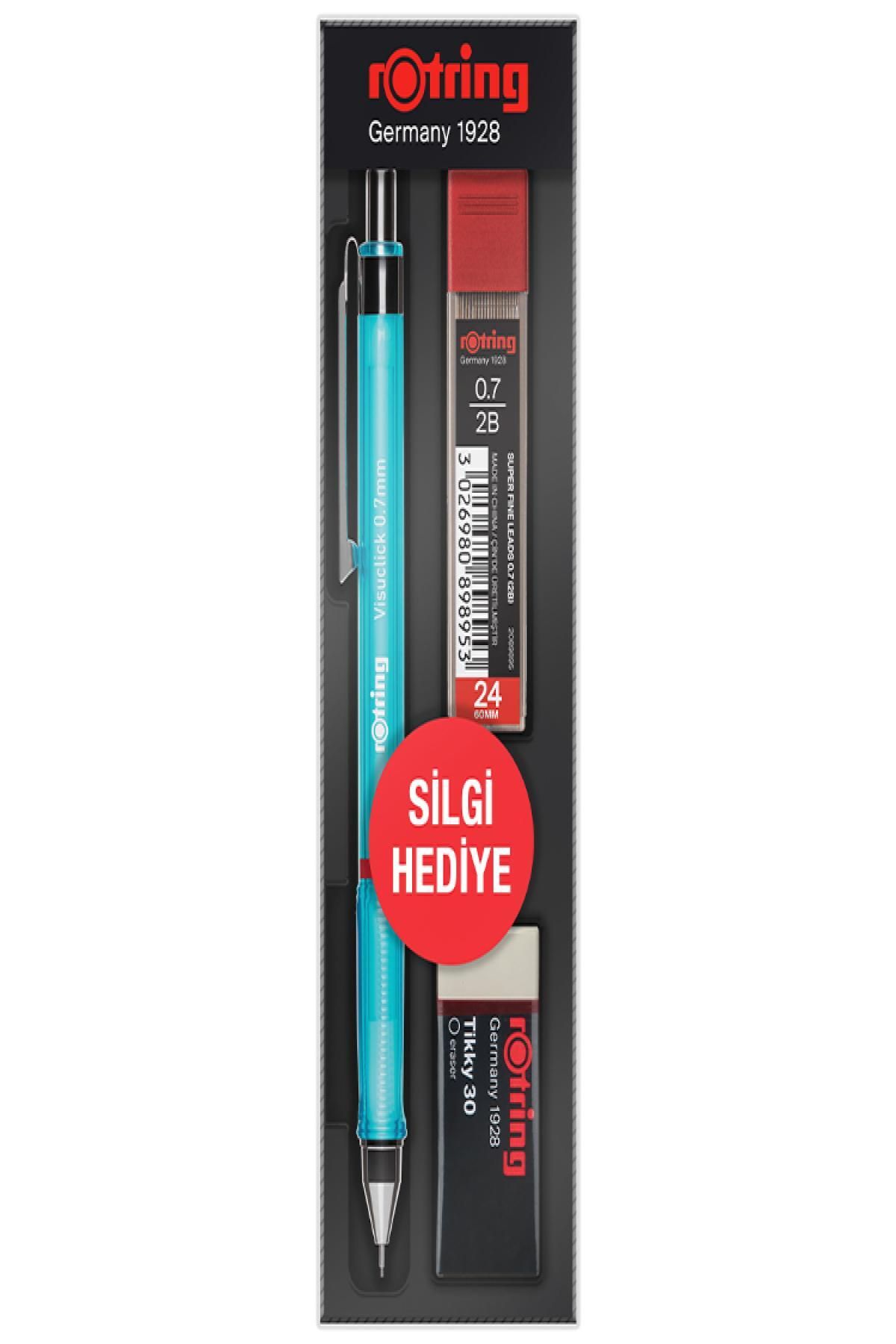 Nextpage Rotring Versatil Kalem Visuclick Set 0.7 Mm Mavi Vk07 181925