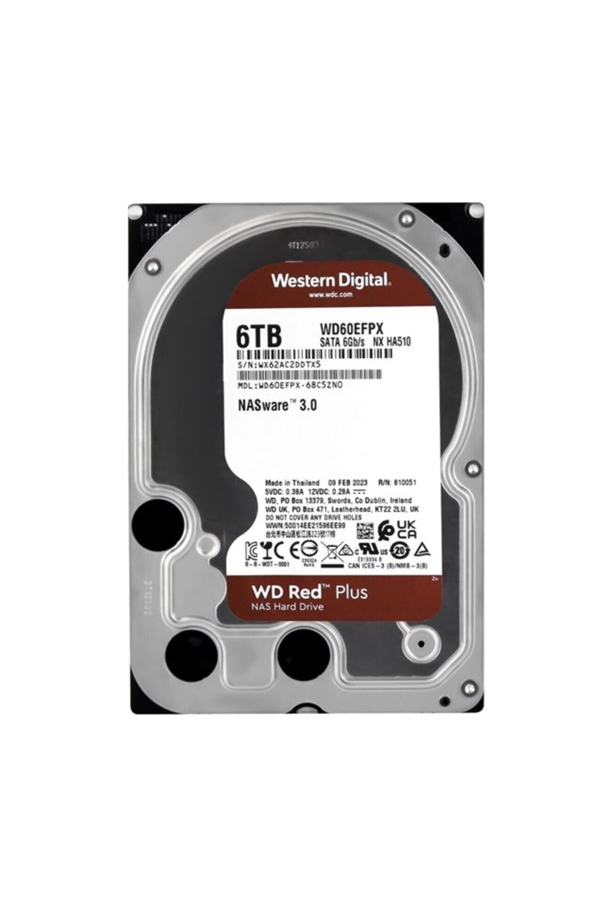 WD 6TB RED WD60EFPX 256MB 5400RPM SATA-3 NAS DİSKİ - Fiyatı, Yorumları