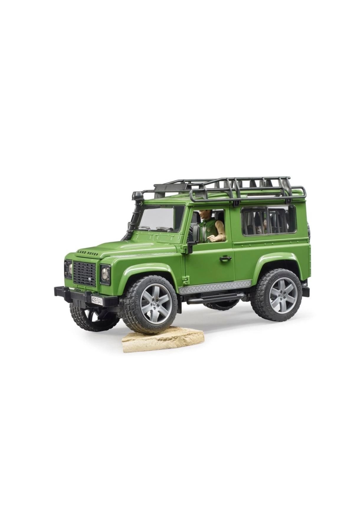 gcaksesuar Nessiworld Bruder Land Rover Arazi Aracı & Orman Bekçisi ve Köpeği BR02587