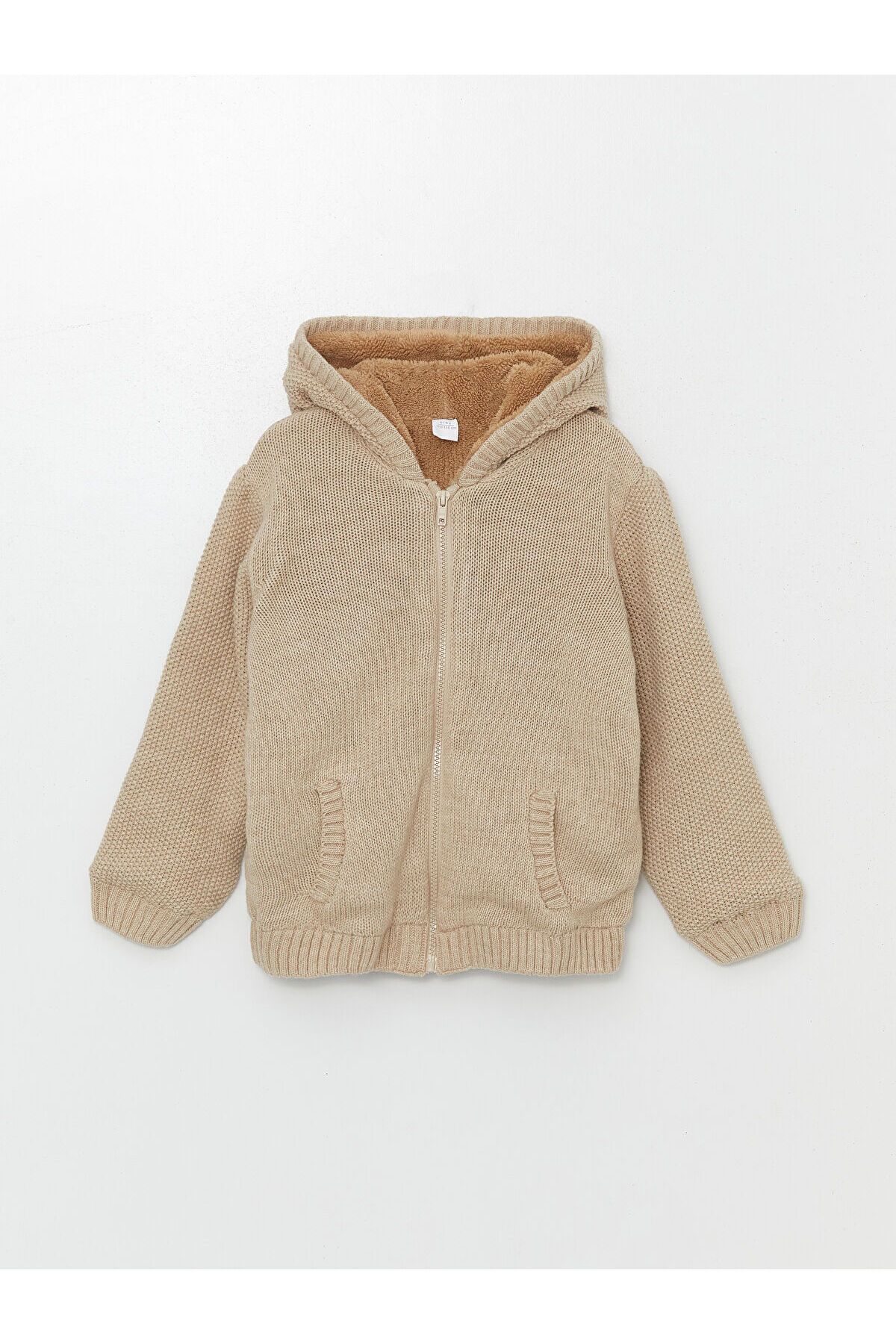 LC Waikiki-Lw - Hooded Baby Boy Knitwear Cardigan 1