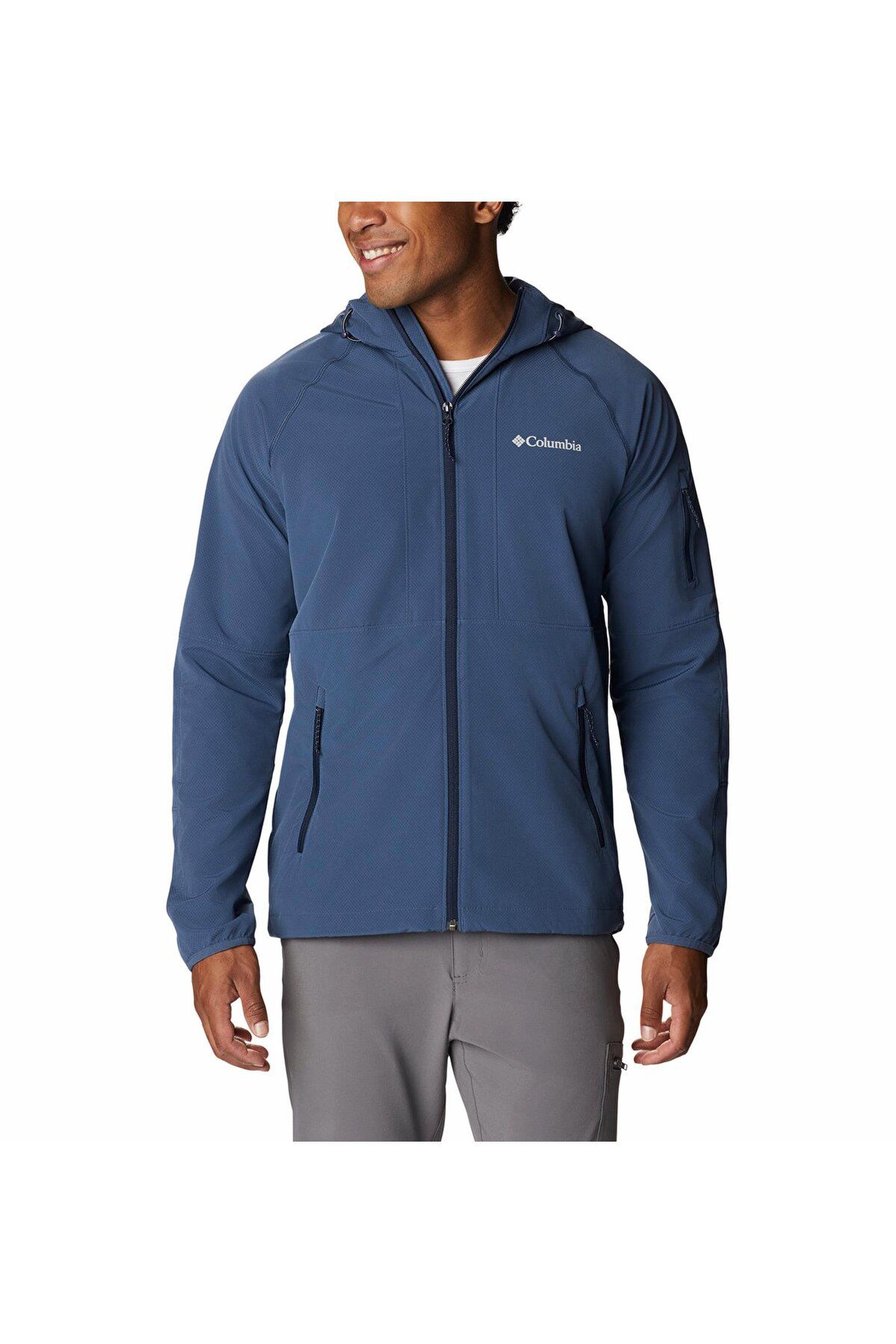 Columbia-Xo5190 - Men's Softshell Tall Heights Hooded 1