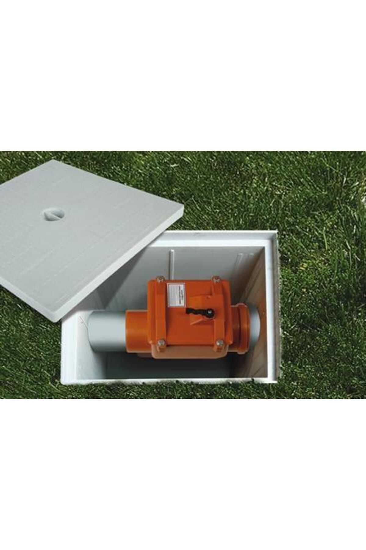 OEM PVC Pissu Atıksu Çekvalfi 125 mm Kilitli